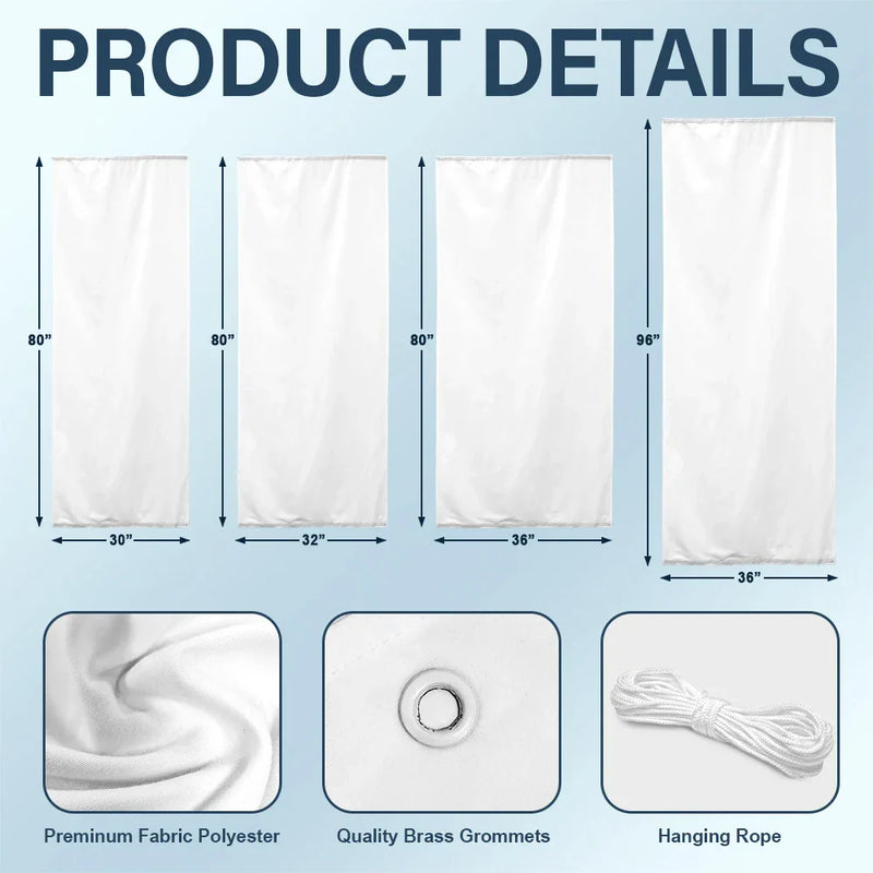 Family,Parents,Gift For Grandparents,Happy,Independence Day - Stars And Stripes Happy USA 250Th Birthday Embroidery Effect - Personalized Door Cover