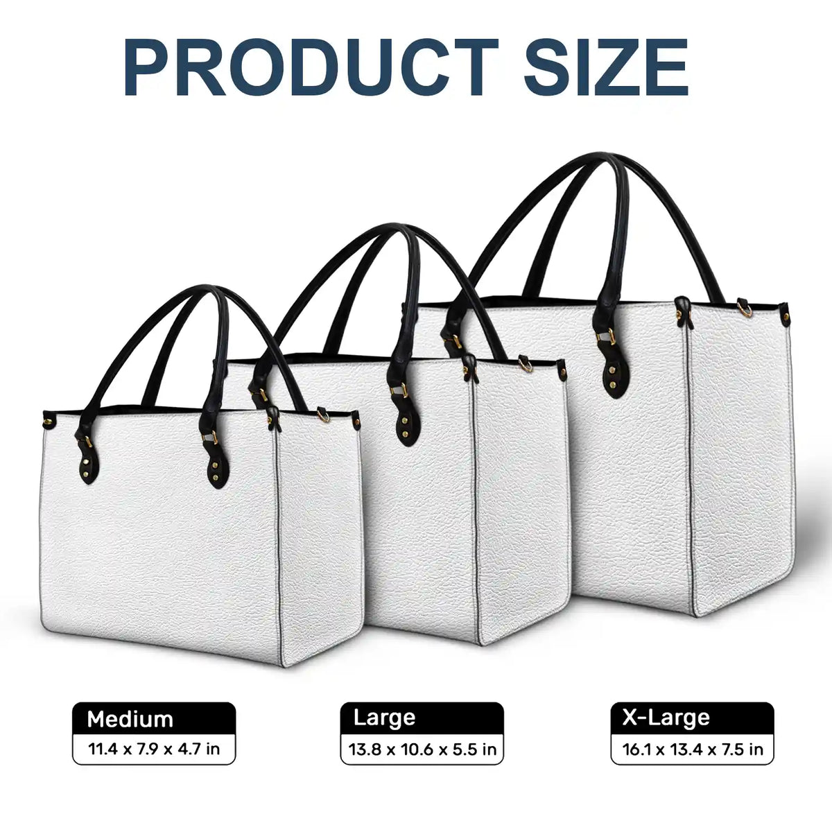 Gift For Wife,Gift For Mother,Gift For Grandma,Love,Family - Mom Grandma Sweethearts Toile - Personalized Leather Bag