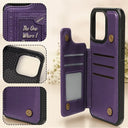 Gift For Yourself,Gift For Women,Gift For Mother,Gift For Grandma,Love - Book Themed The One Where I Become A Mom - Personalized Leather Flip Wallet Phone Case