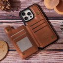 Grandma's Mom's Little Sweethearts - Personalized Leather Flip Wallet Phone Case