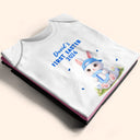 Easter,Happy,Gift For Kids,Parent - Easter Bunny Holding Alphabet Letter - Personalized Baby Onesie