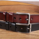 Father We Love You Every Day - Personalized Engraved Leather Belt