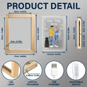 Gift For Couples, Expecting Dad, Pregnant Mom, Happy - Expecting Parents Baby Arriving Dog Parents To Human Parents - Personalized Frame Lamp