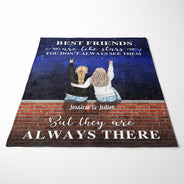 Like Stars - Gift For Besties, Best Friends, BFF - Personalized Custom Fleece Blanket