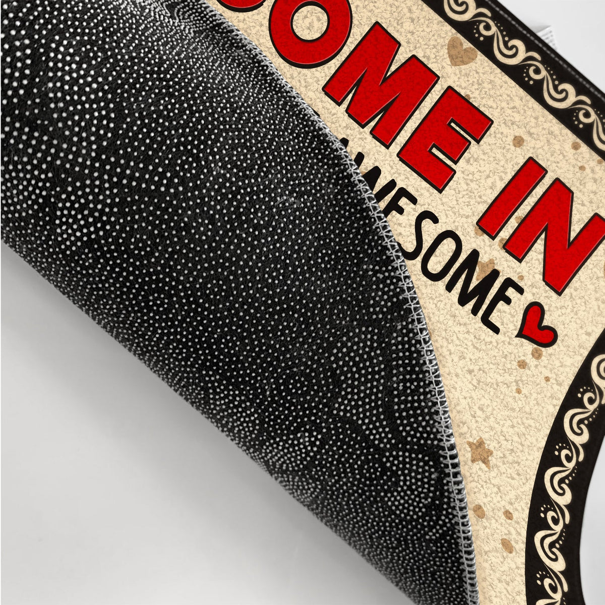 Come In We're Awesome - Gift For Family - Personalized Doormat