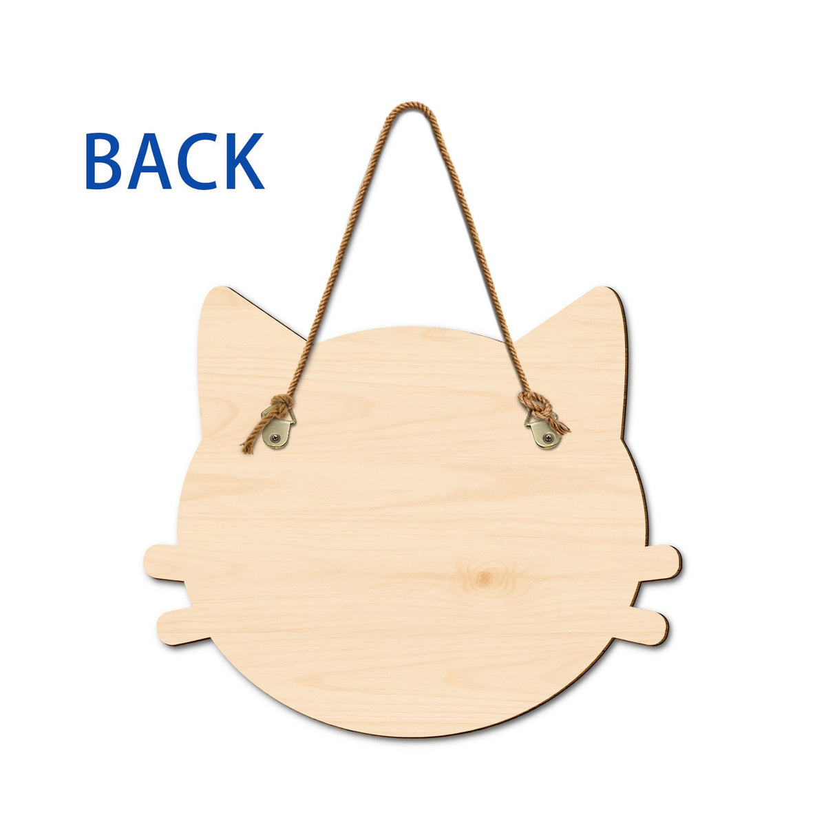 All Visitors Must Be Approved By - Gift For Cat Lovers - Personalized Custom Shaped Wood Sign