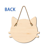 All Visitors Must Be Approved By - Gift For Cat Lovers - Personalized Custom Shaped Wood Sign