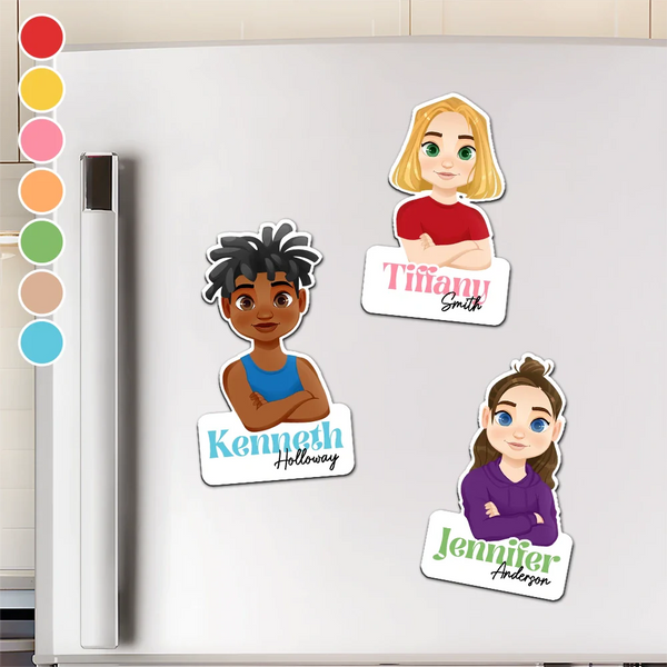 Kids Name - Personalized Magnet