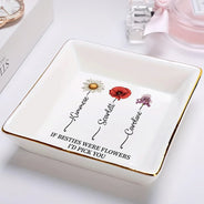 If Friends Were Flowers I'd Pick You - Personalized Ring Dish