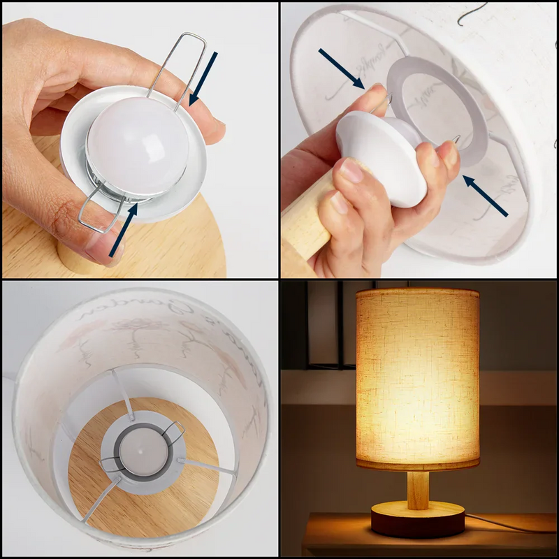 Gift For Couples, Gift For Wife, Gift For Girlfriend, Gift For Women, Funny, Old Couples - Custom Photo Light Me When You Want - Personalized Fabric Lamp