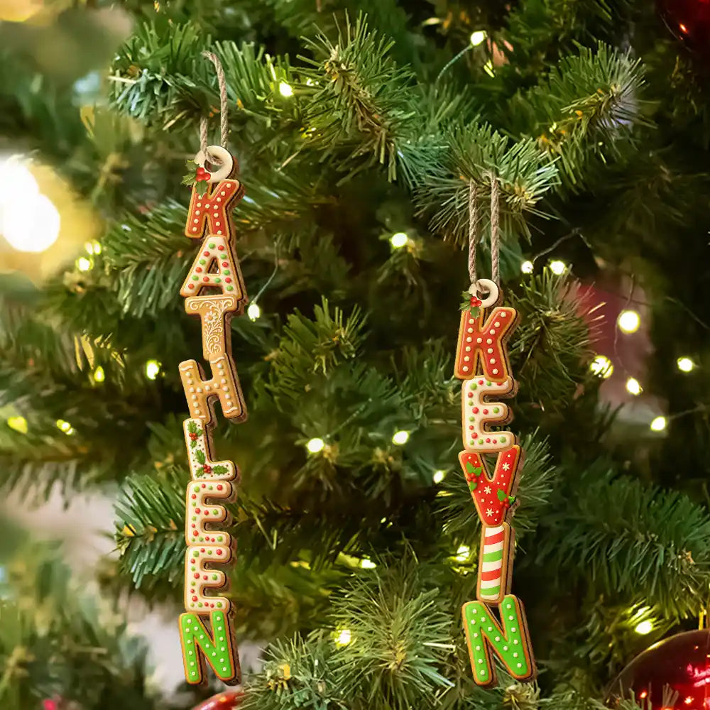 Family Couple Best Friend - Personalized Custom Shaped Wooden Ornament