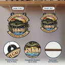 Fishing,Funny,Gift For Men,Gift For Women - Fish Caught This Year - Personalized Hanging Tracker Sign