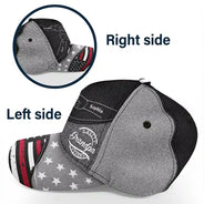 Gift For Husband,Gift For Father,Happy,Gift For Grandpa,Gift For Men - Fist Bump Best Dad Ever Papa Flag - Personalized Classic Cap 