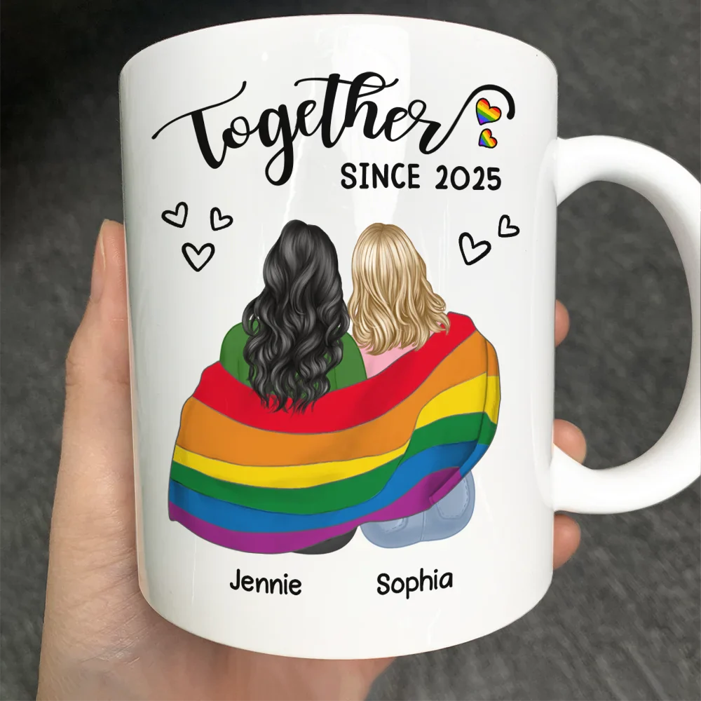 Flag Together Since - Personalized Mug