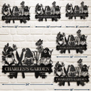 Gardening - Flower Vegetable Garden - Personalized Cutout Metal Sign