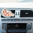 Gift For Couples, Gift For Husband, Gift For Wife, Gift For Boyfriend, Gift For Girlfriend, Gift For Women, Gift For Men, Funny, Spanish - Foto Personalizada Maneja Con Cuidado Te Amo - Clip De Ventilación Del Coche Acrílico Personalizado