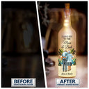 Old Couples, Gift For Husband, Gift For Wife, Gift For Boyfriend, Gift For Girlfriend, Love - From Our First Kiss Old Couple - Personalized Bottle Light