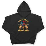 Gift For Father, Funny - Fun Chicken Rooster Best Cluckin' Dad Ever - Personalized T Shirt