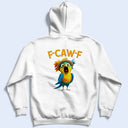 Funny Chicken Bird F Caw F - Personalized T Shirt