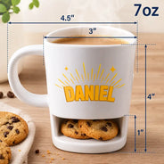 Gift For Yourself,Gift For Men,Gift For Women,Non-Eng,Icon,Sarcastic - Funny Chicken F-Caw-F - Personalized Cookie Mug