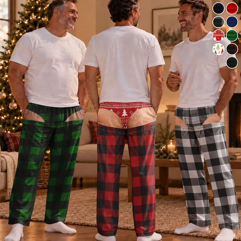 Top Market,Christmas,Humorous,Gift For Men,Gift For Yourself,Icon - Funny Christmas Gifts For Husband Dad Grandpa - Personalized Pajama Pants