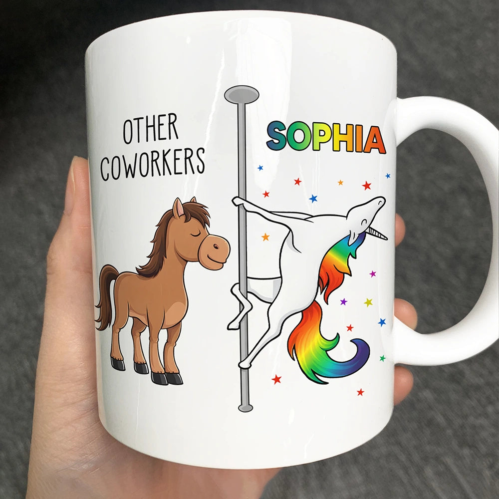 Funny Other Coworkers Vs Me - Personalized Mug