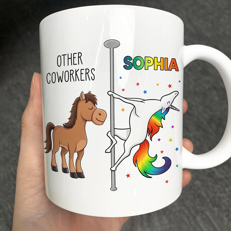 Gifts For Colleagues, Funny - Funny Other Coworkers Vs Me - Personalized Mug