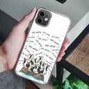 Gift For Grandpa,Gift For Father,Dad - Children,Grandpa - Grandkids,Mom - Children,Gift For Mother,Teacher,Non-Eng,Icon,Humorous - Funny Screaming Seagull - Personalized Clear Phone Case