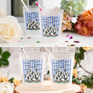 Teacher,Humorous,Back To School,Custom Text - Funny Screaming Seagull - Personalized Frosted Cups