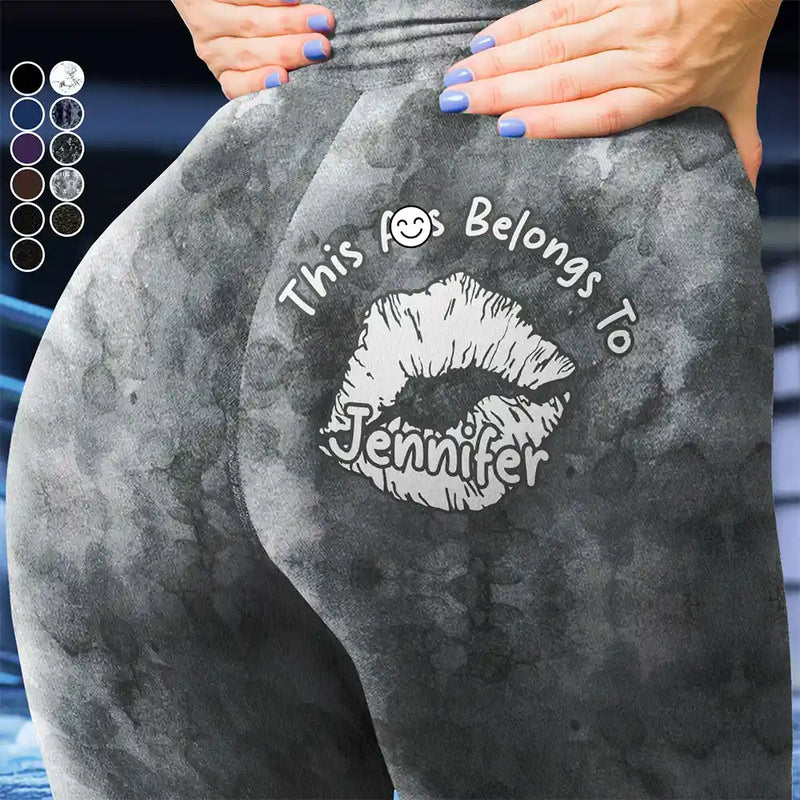 Gift For Wife,Gift For Girlfriend,Gift For Couples - Funny This Beauty Is Taken Belongs To - Personalized Leggings