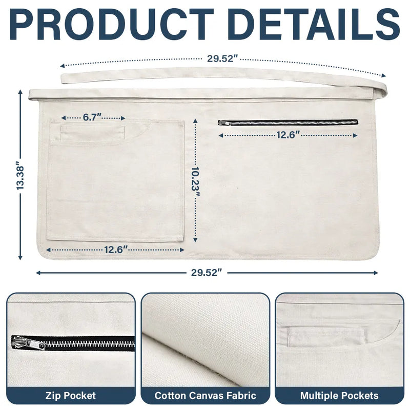 Gift For Women,Gift For Men,Happy,Gardening,Gift For Yourself,Gift For Mother,Gift For Father - I'll Be In My Office - Personalized Gardening Apron