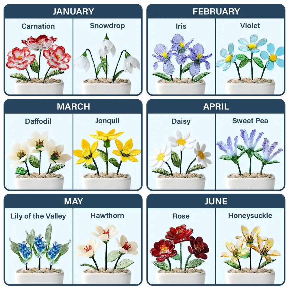 Gift For Mother,Gift For Grandma,Love,Top Market,Icon - Thank You For Helping Us Grow - Personalized Glass Flower Plant Pot