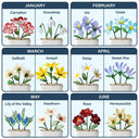 Mom - Daughters (Adult),Gift For Daughter,Love - To My Daughter Granddaughter - Personalized Glass Flower Plant Pot