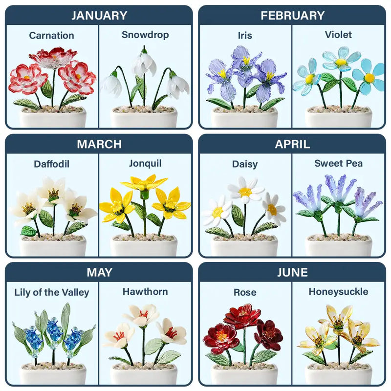 Mom - Daughters (Adult),Gift For Daughter,Love - To My Daughter Granddaughter - Personalized Glass Flower Plant Pot