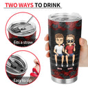 Chibi Congrats On Being My Bestie - Gift For Bestie - Personalized Tumbler