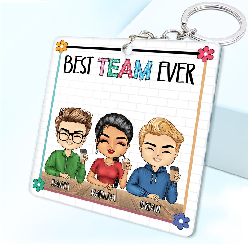 Congrats On Being My Coworker - Gift For Colleagues - Personalized Acrylic Keychain