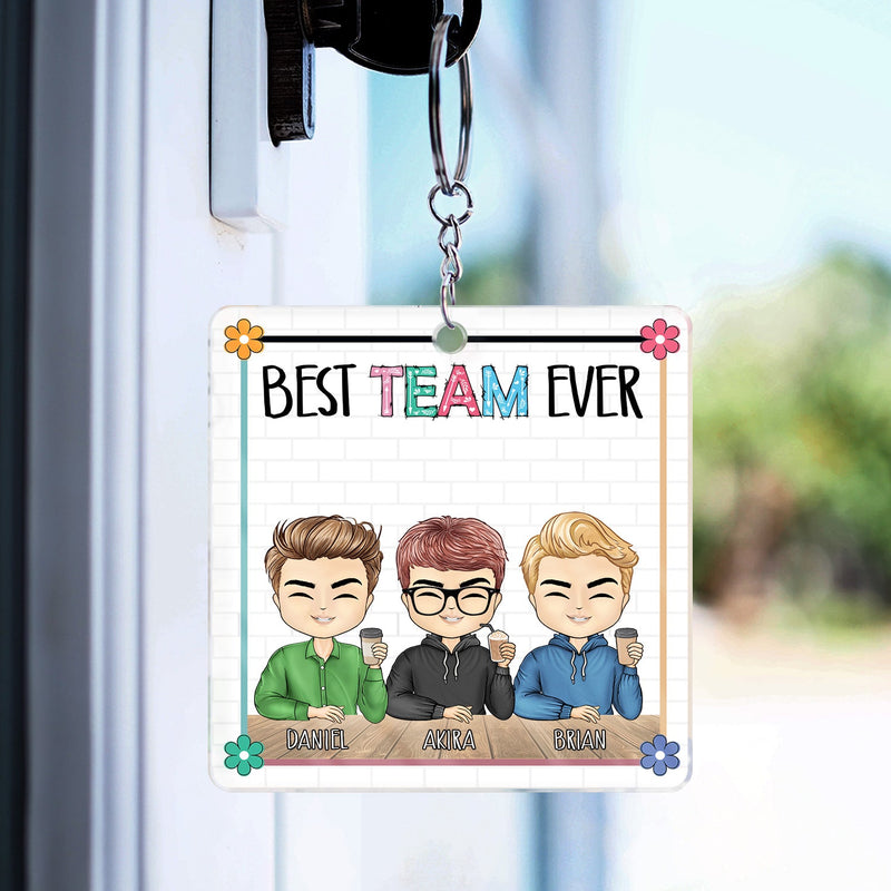 Congrats On Being My Coworker - Gift For Colleagues - Personalized Acrylic Keychain
