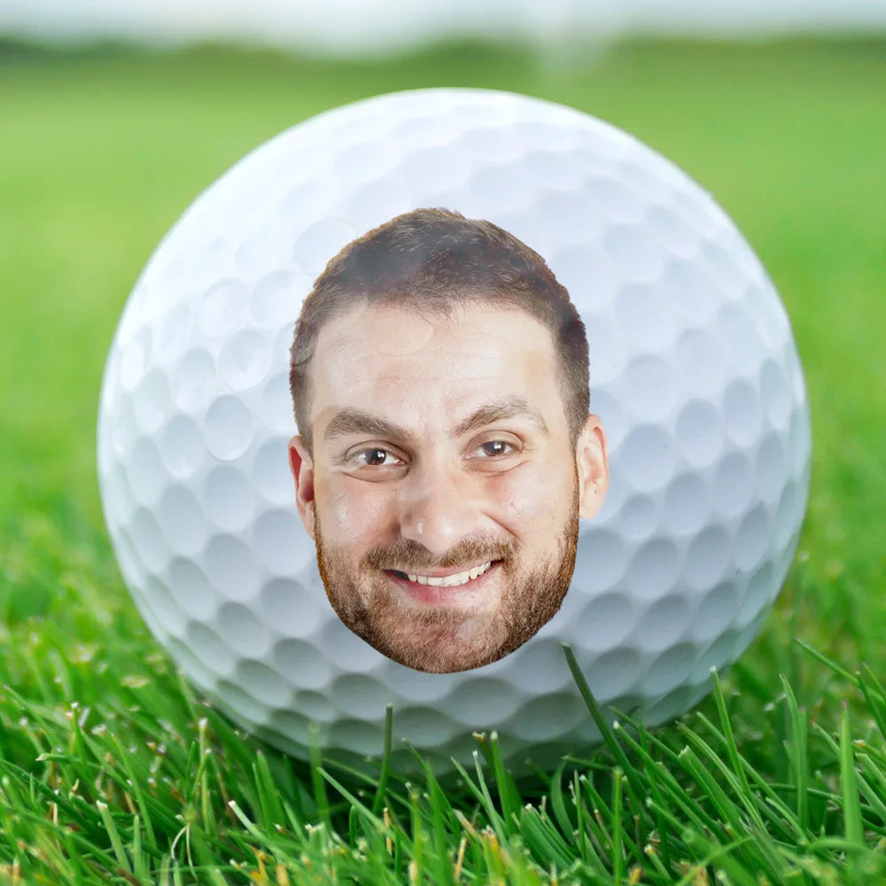 Custom Photo I'm Not Lost - Personalized Golf Ball