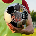 Custom Photo I Scored A Goal With You Dad - Personalized Soccer Ball