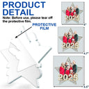 Christmas,Family,Gift For Sibling,Happy - Custom Photo Family Siblings Best Friends Makes Christmas Truly Bright - Personalized Custom Shaped Acrylic Ornament