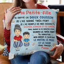 Grand-Mère Et Petit-Enfant J'ai Serré Ce Doux Coussin - Coussin Personnalisé