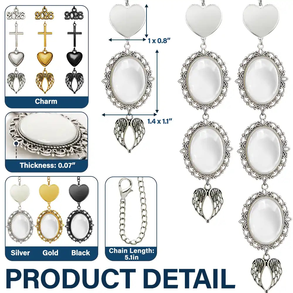 Custom Photo I Wanted To Give Up - Personalized Graduation Tassel Charm