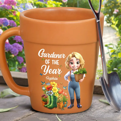 Plant Pot Ceramic Mug