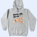 Gift For Father,Gift For Grandpa - Ghettofaust Bester Papa Opa Der Welt - Personalisiertes T Shirt