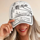 Beach,Gift For Bestie,Family,Happy,Summer - Girls Trip A Lot Of Laughter & Memories - Personalized Classic Cap