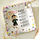 Graduation,Happy,Gift For Girlfriend,Gift For Yourself,Gift For Women,Gift For Daughter,Gift For Sisters,Gift For Bestie,Christian - God Says You Are Ready For This Next Chapter - Personalized Ring Dish