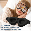 Graduation,Gift For Women,Gift For Men,Happy - Graduated Can I Go Back To Bed Now - Personalized 3D Sleep Mask