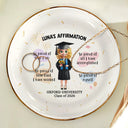 Graduation,Gift For Bestie,Gift For Yourself,Gift For Girlfriend,Happy - Graduation Affirmation - Personalized Ring Dish
