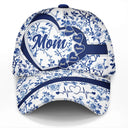 Gift For Grandma,Gift For Mother - Grandma Mom Toile De Jouy - Personalized Classic Cap
