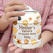 Gift For Mother,Gift For Grandma - Grandma's Treats - Personalized Cookie Jar
